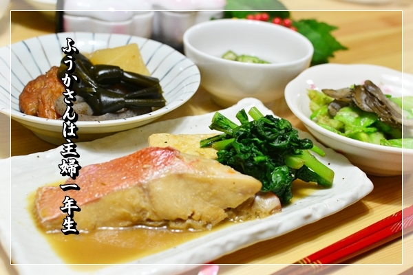 ふうかさんは主婦一年生