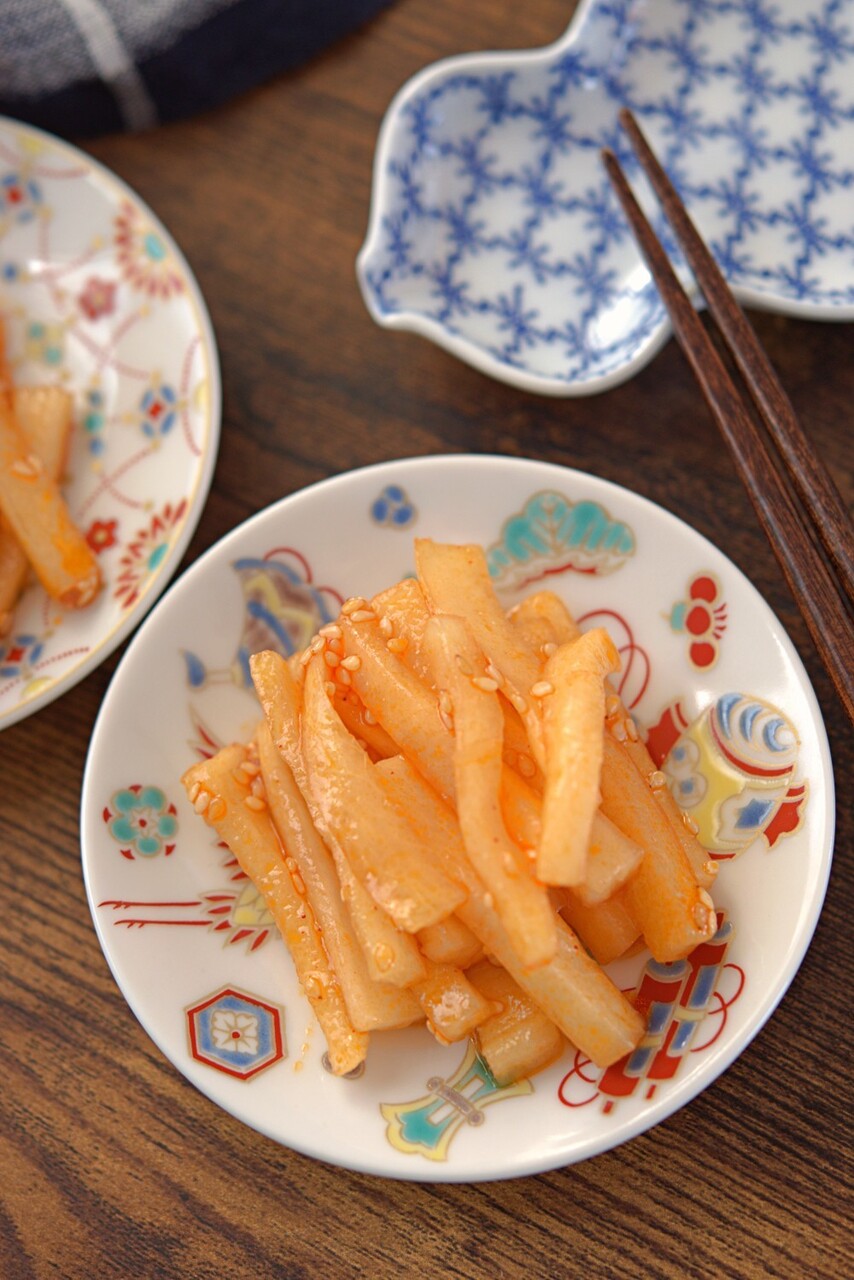 レシピ 副菜 動画 焼肉屋さんの大根のカクテキ 韓国風 ポリポリ大根 作り置きおかずレシピとお弁当 心と身体にやさしい料理を 鈴木美鈴オフィシャルブログ Powered By ライブドアブログ