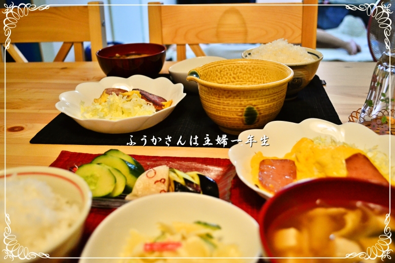 ふうかさんは主婦一年生