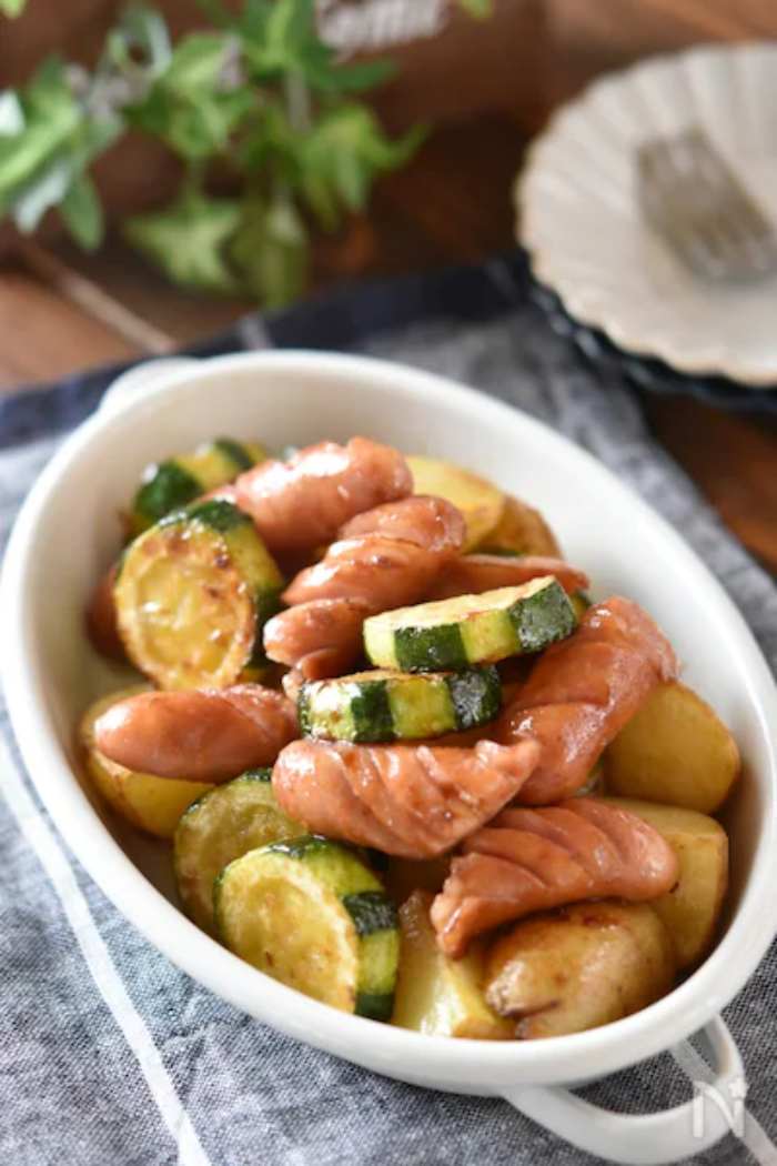 クルミ入りヨーグルトズッキーニパンのレシピ