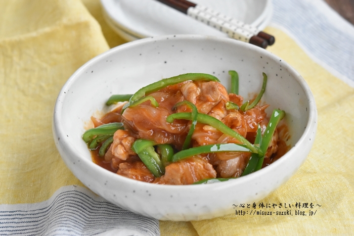 子供から大人までみんな大好き 鶏もも肉と新玉ねぎのナポリタン風 作り置きおかずレシピとお弁当 心と身体にやさしい料理を 鈴木美鈴オフィシャルブログ Powered By ライブドアブログ