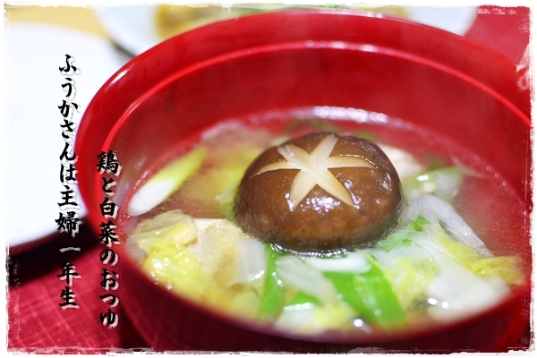 ふうかさんは主婦一年生
