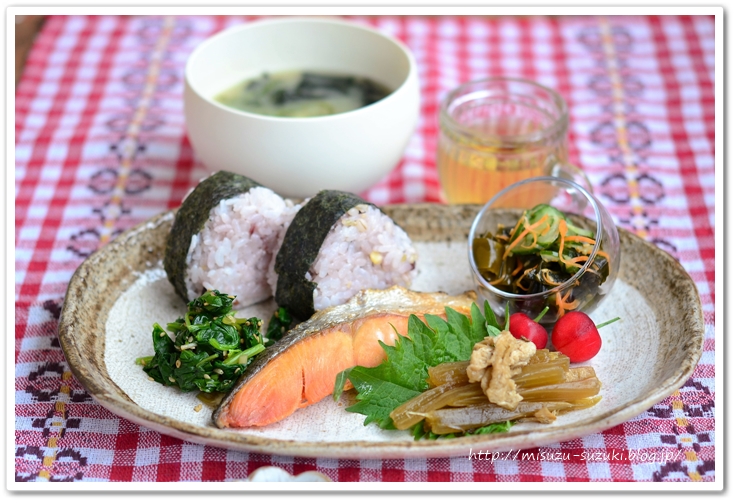 和食でワンプレート朝ごはん 作り置きおかずレシピとお弁当 心と身体にやさしい料理を 鈴木美鈴オフィシャルブログ Powered By ライブドアブログ