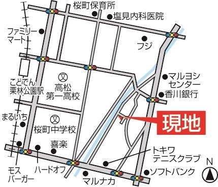 今里町第一(地図) - コピー