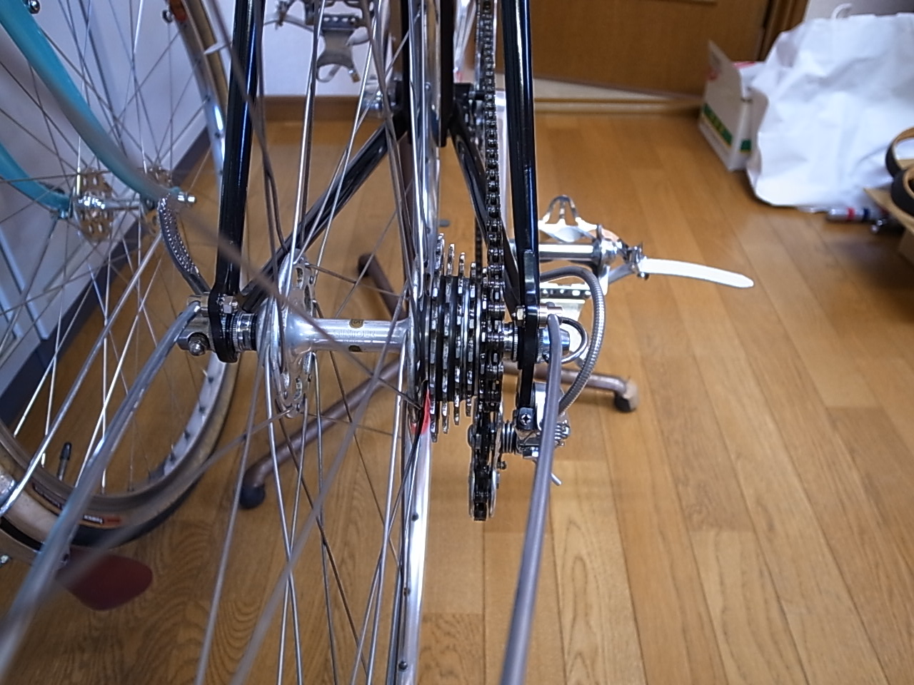 ペガサス チェーン・ボスフリー交換 : ランドナー ～大空と大地の中で～