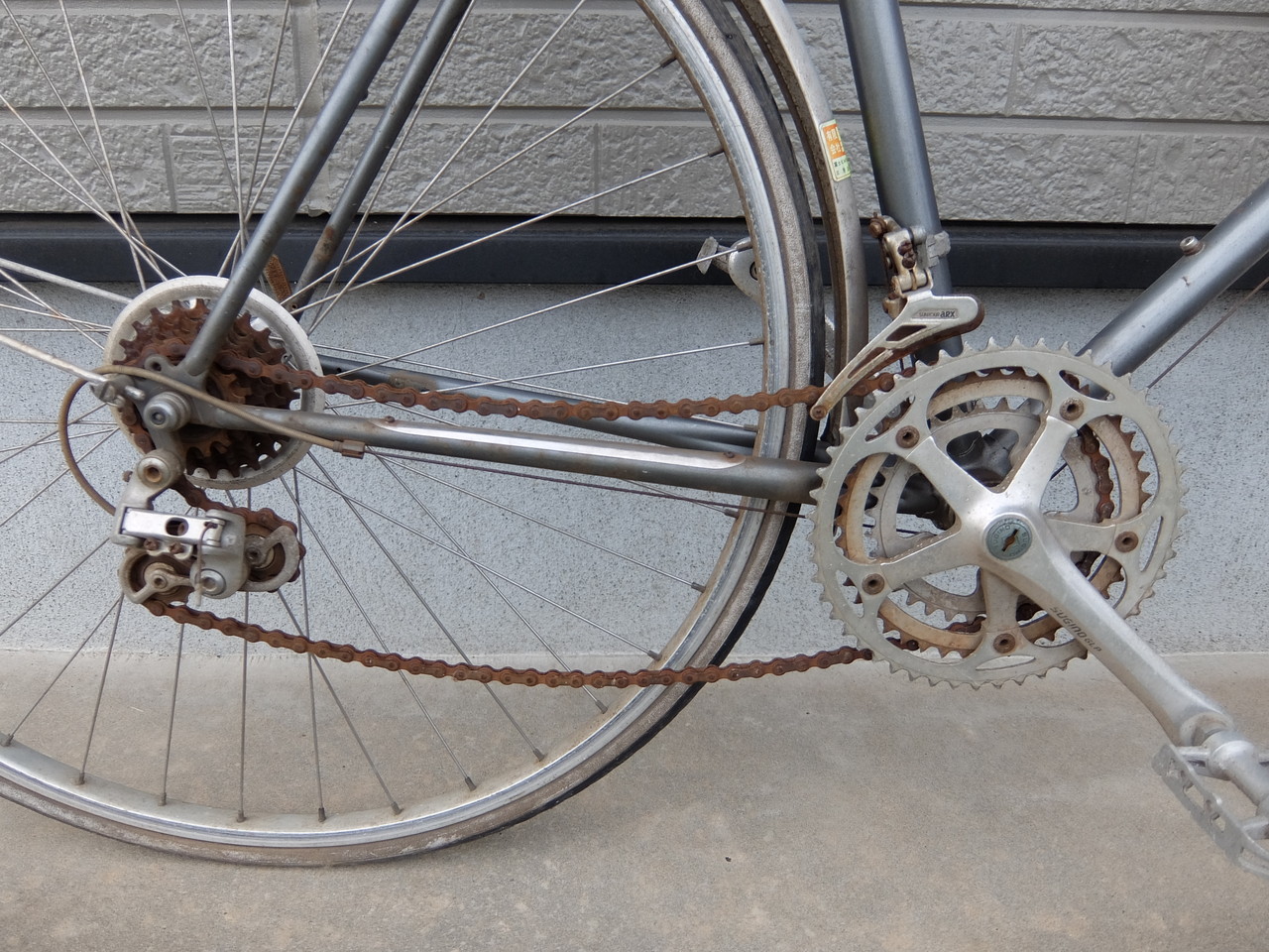 ミヤタ自転車ル・マンエアロ純正ホイール アルミニウム製 
※チュブラー ミヤタ自転車ル・マンエアロ純正ホイール アルミニウム製