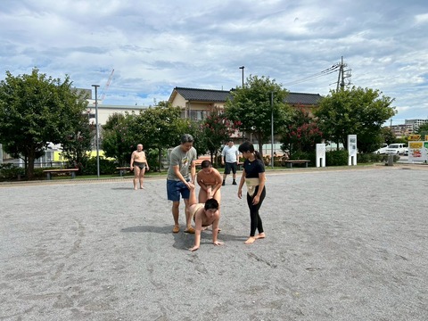 LINE_ALBUM_2025.9.14(日)出稽古_ちゃんこ_250920_6 手押し