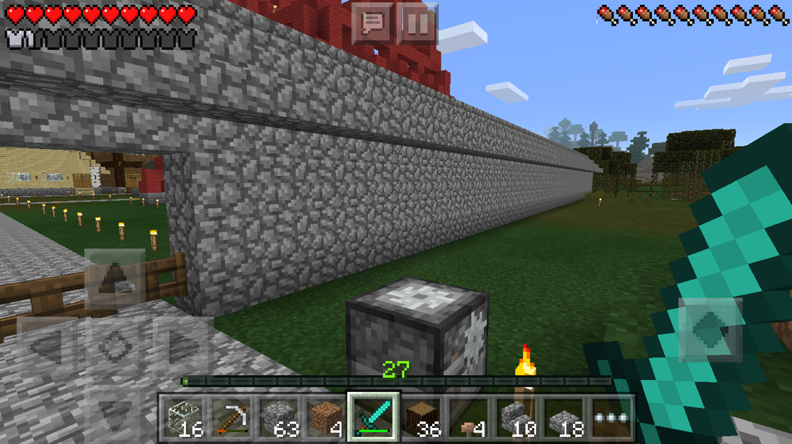 マイクラpe日記 51日目 村人ゾンビを蘇生させる みっちゃんのマイクラpe日記