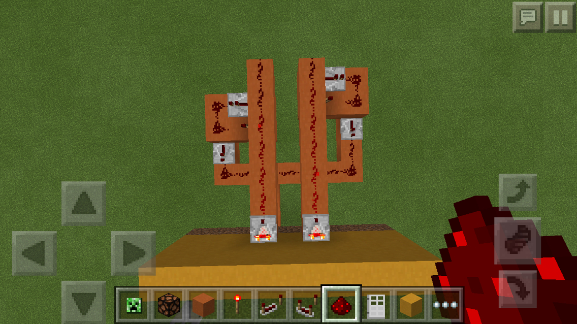 レッドストーン実験室 Part 10 ー額縁パスー みっちゃんのマイクラpe日記