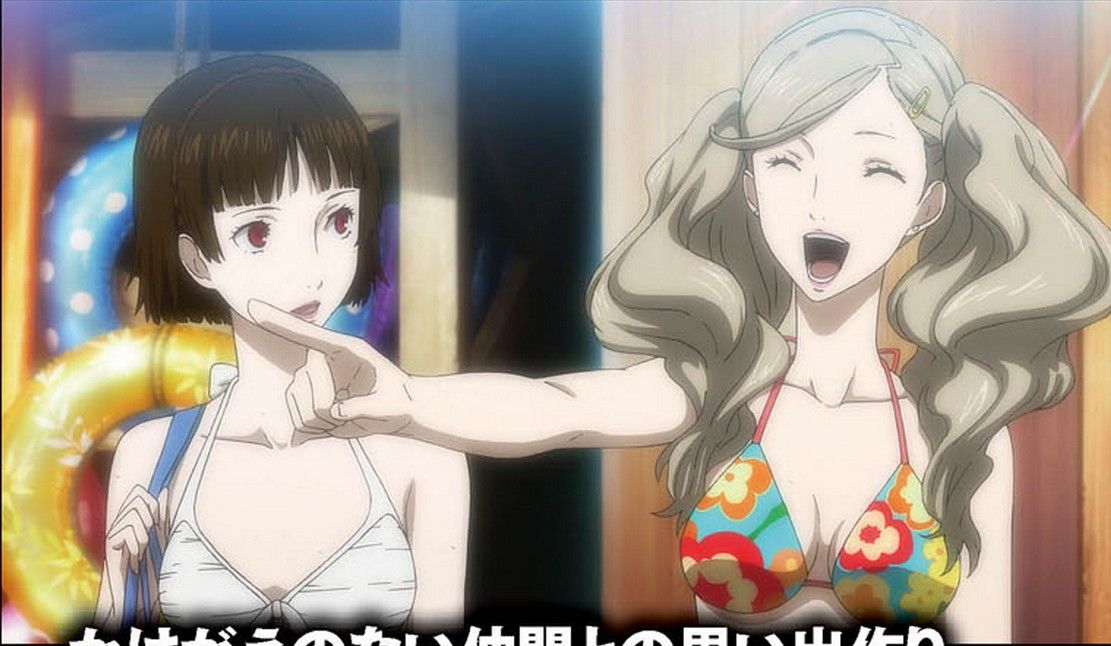 P5 ペルソナ5の新島真は真面目な生徒会長可愛い メガテン系情報