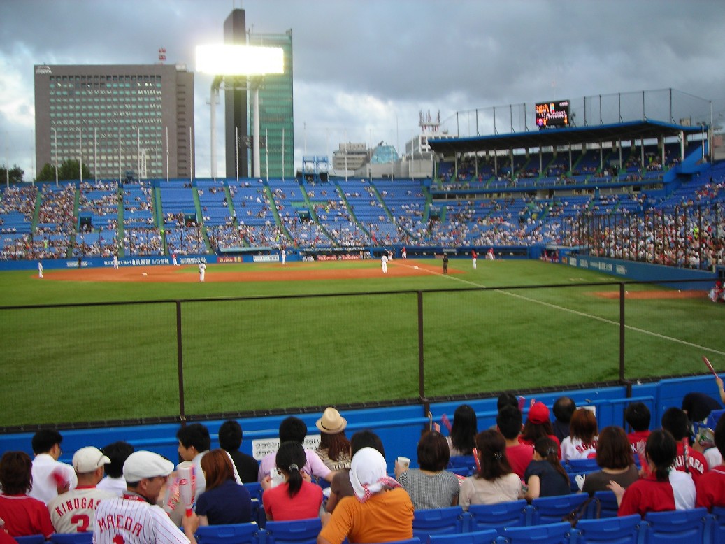 ２００９年７月２９日 水 プロ野球 神宮球場 でん爺の下町ぶらり