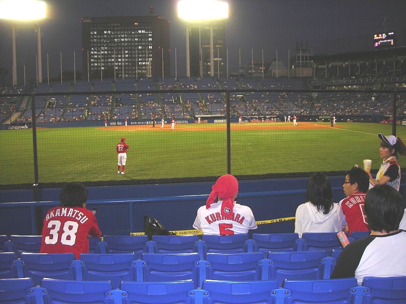 ２００９年９月１０日 木 プロ野球 神宮球場 でん爺の下町ぶらり