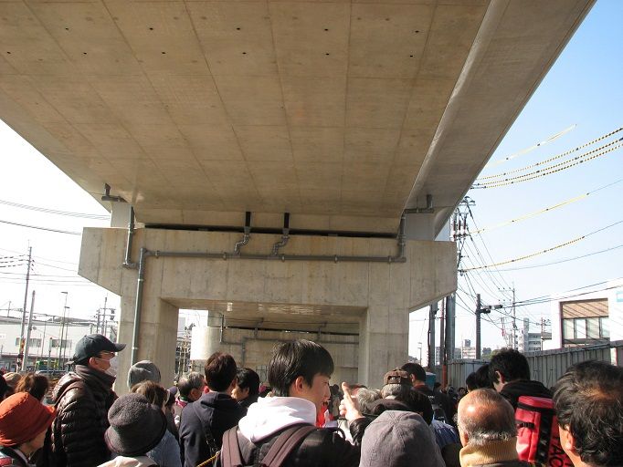 Jr九州ウオーキング 開業前の折尾駅の高架駅とトンネルを歩きました その1 みといなのブログ Jr九州ウオーキング 開業前の折尾駅の高架駅とトンネルを歩きました その1 みといなのブログ
