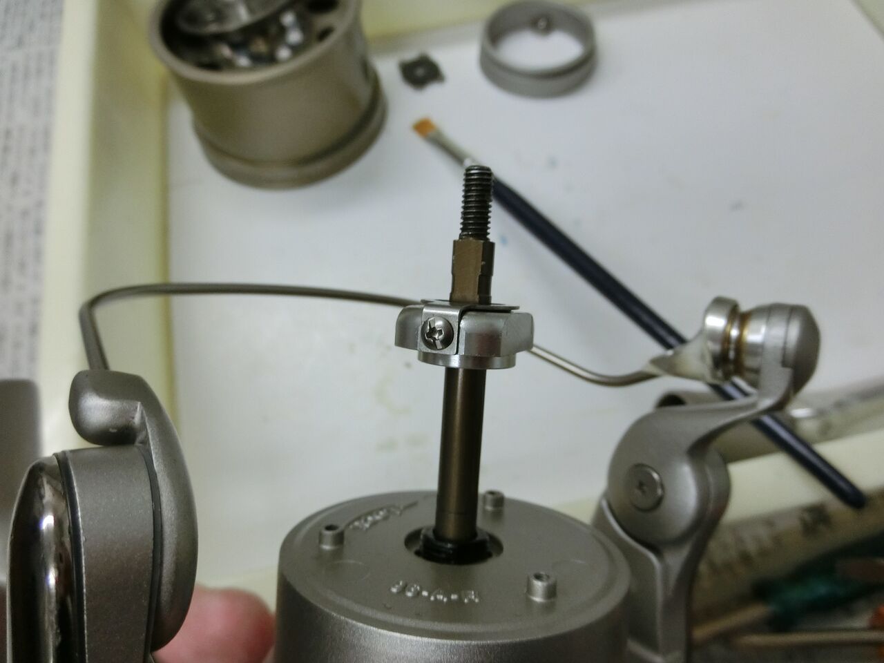 スーパーエアロテクニウム、分解作業完了ならず・・・😅 : 塾長