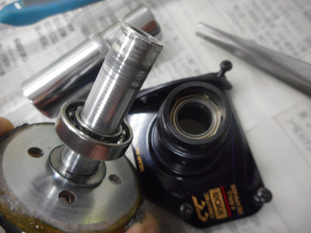 プロスカイヤー7セラテックノーズ、分解整備はしたものの