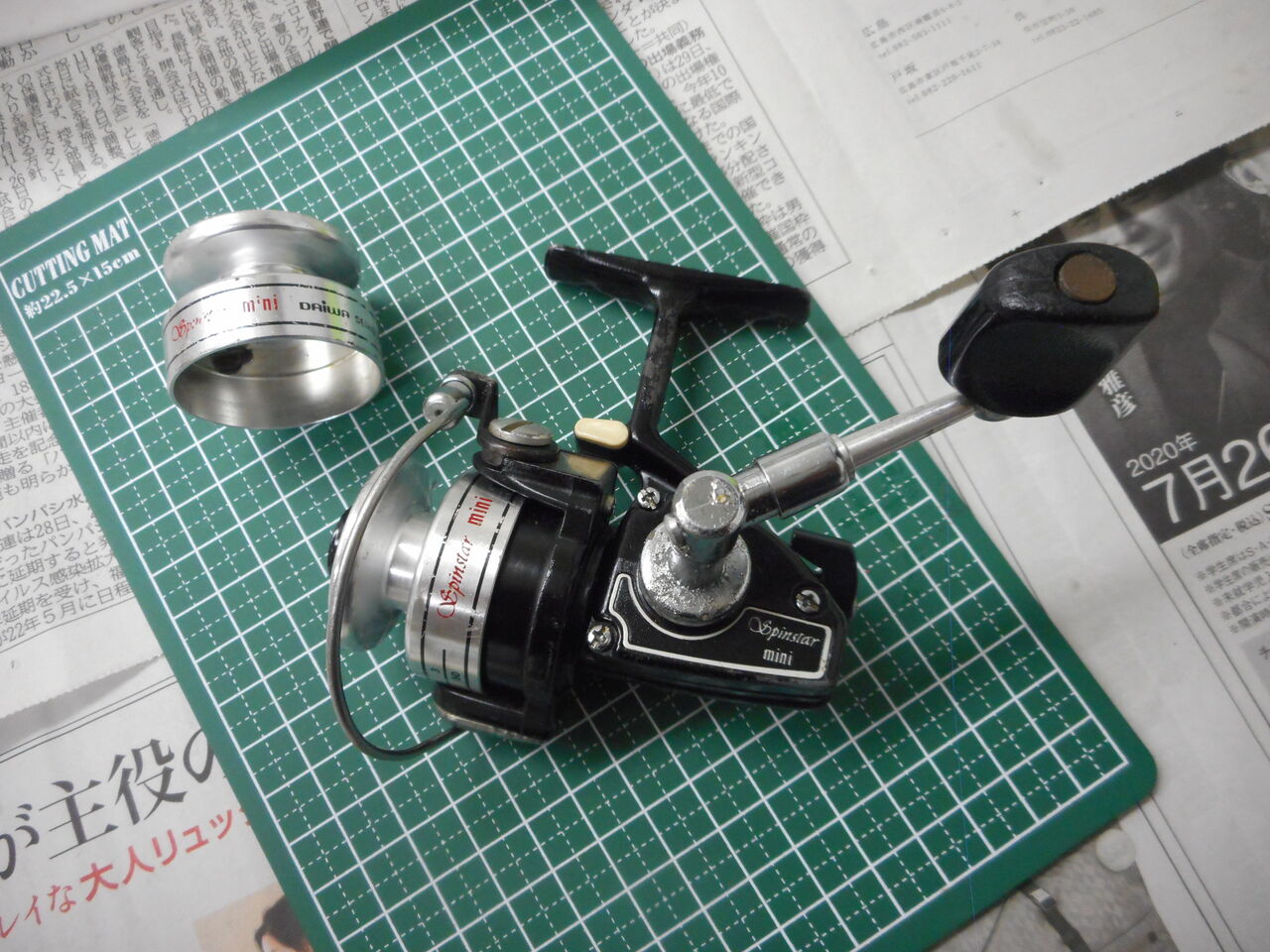 分解整備 DAIWA Spinstar mini : 塾長先生の広島投げ釣り日記