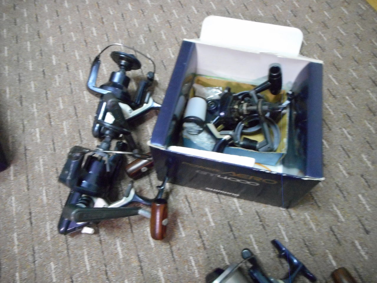 未釣行パワーエアロGT9000替スプール付シマノ