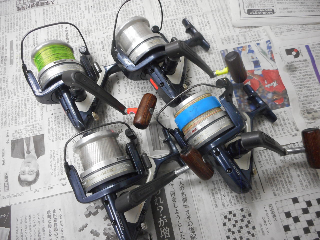 SHIMANO POWER AERO GT6000 フィッシングリール　投げ釣り Yahoo!オークション -「シマノ パワーエアロ 6000」の落札相場