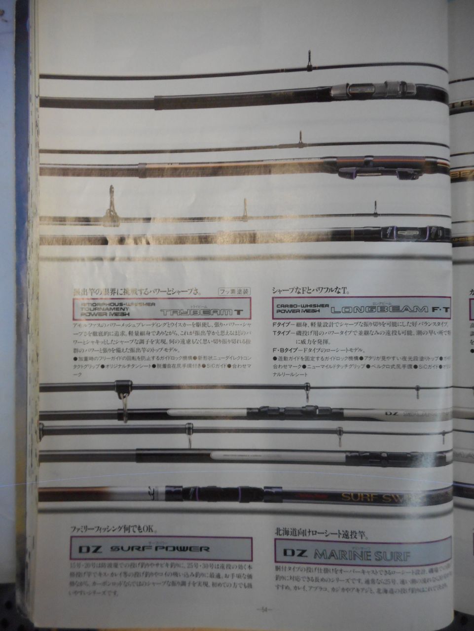 ダイワ総合カタログ 1995「投げ釣り編」 : 塾長先生の広島投げ