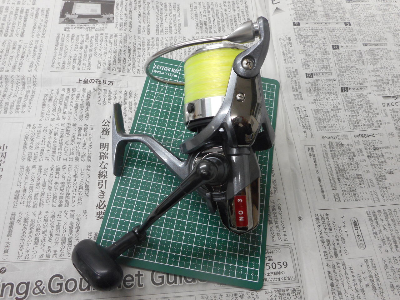 ラインローラーベアリング非装着モデルだったとは 塾長先生の広島投げ釣り日記