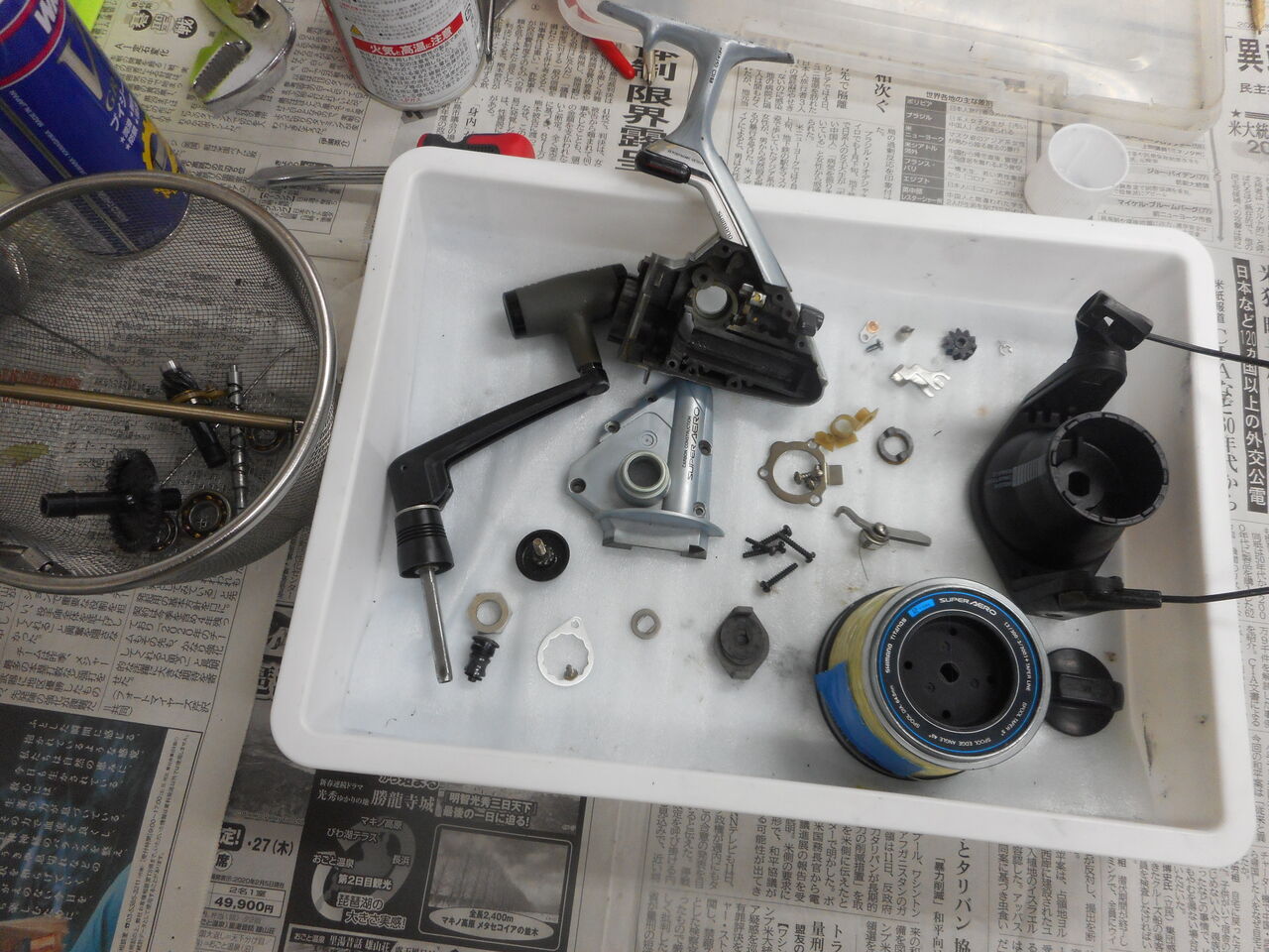 シマノ スーパーエアロ GT 7000 3個 ＋ 替えスプール セット シマノ スーパーエアロ GT 7000 3個 ＋ 替えスプール セット