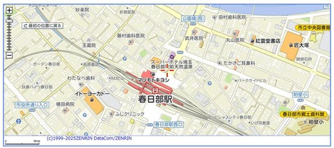 (株)エイブル春日部店MAP
