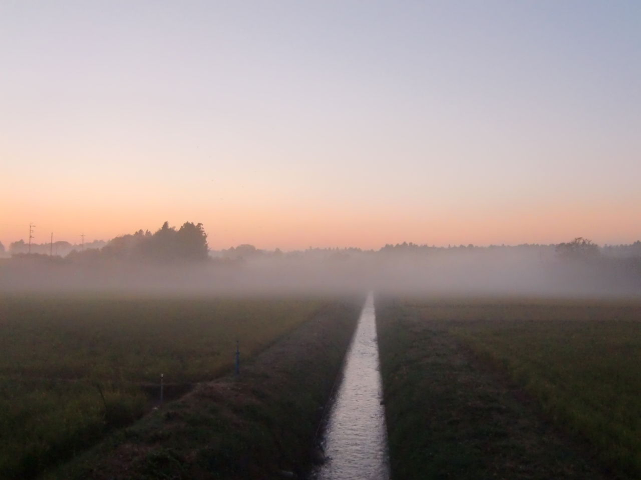 夕靄 じぃじの田舎便り 夕靄 じぃじの田舎便り