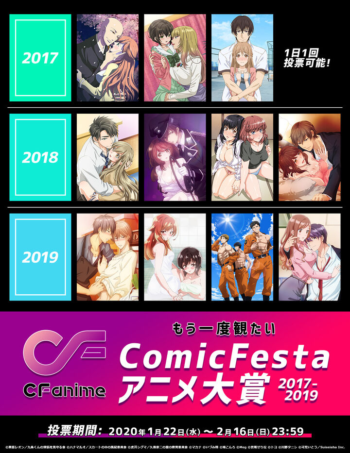 速報 新作アニメ投票 順位報告 みつエモンのオタク情報館
