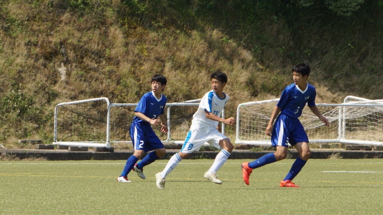 松山市総体 三津浜中学校サッカー部 三津浜サッカークラブ 松山市総体 三津浜中学校サッカー部 三津浜サッカークラブ