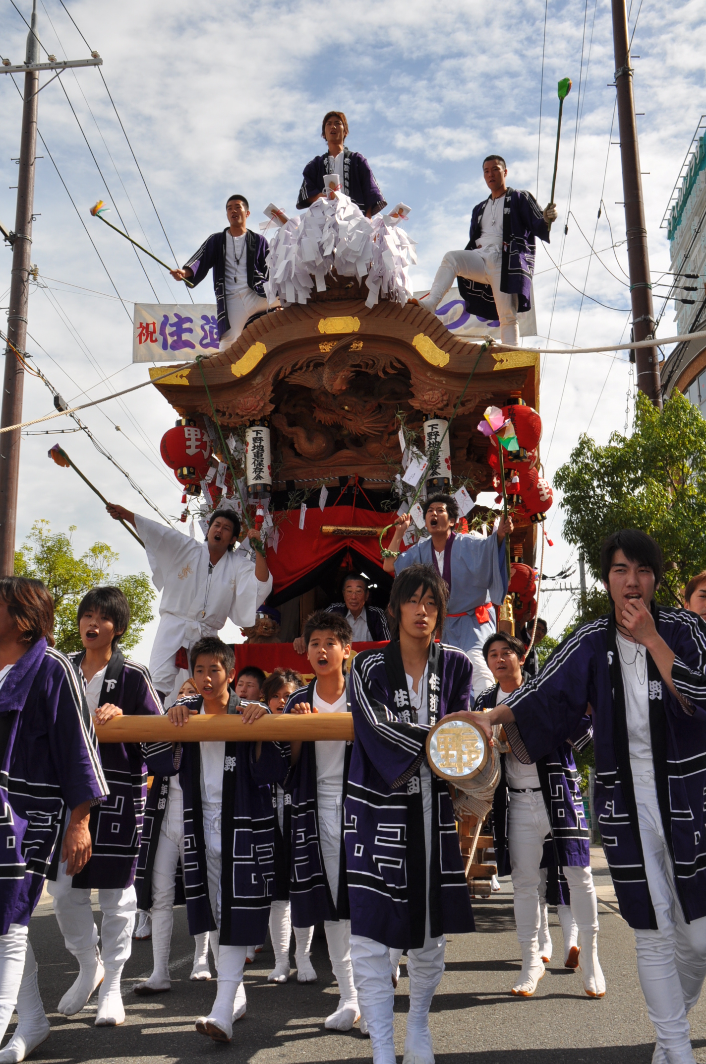 だんじり祭り 大阪 三ツ川鍼灸院の不妊体質改善