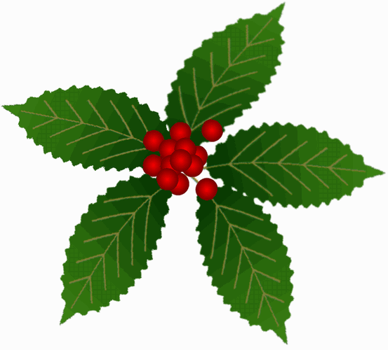 千両 Jtrimで描画 春夏秋冬