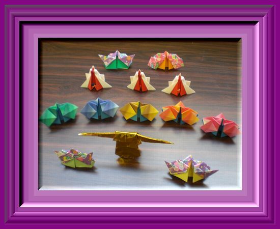 折り紙雛 春夏秋冬