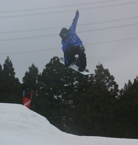 クロスパワーボード撮影会 ようこそ みつまたロッヂへ