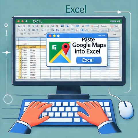 【そうだったのか】ExcelにGoogleマップを貼り付ける簡単な方法