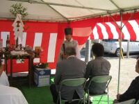 倉敷市上富井の家　地鎮祭