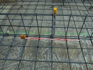 立ち上がり部 配筋状況