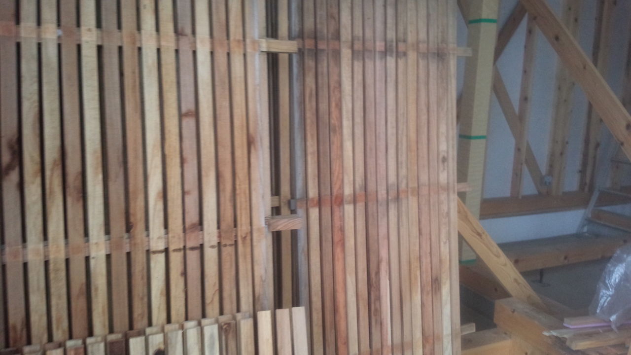 木摺りパネル 瀬戸漆喰２ 左官屋左菊の現在進行形