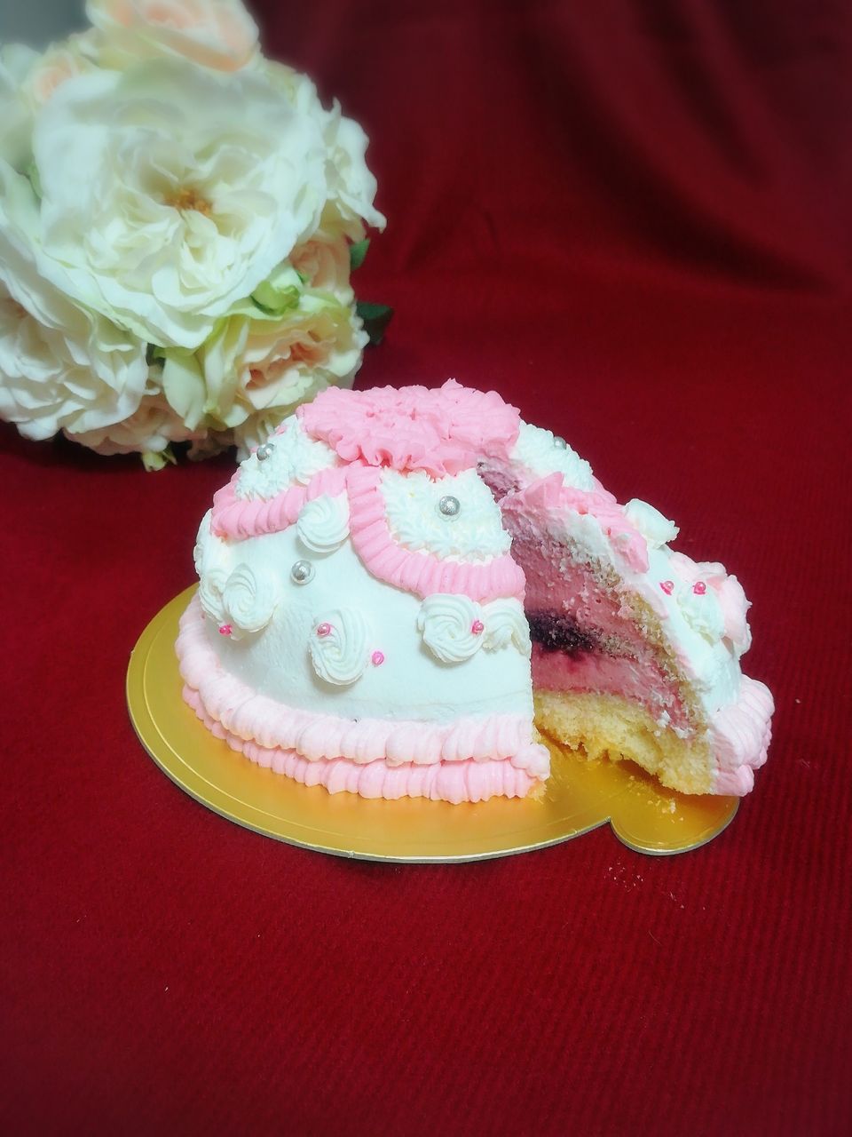 オーロラ姫のドールケーキ ほんとうのおいしい を探すケーキ教室 三輪菓子研究所