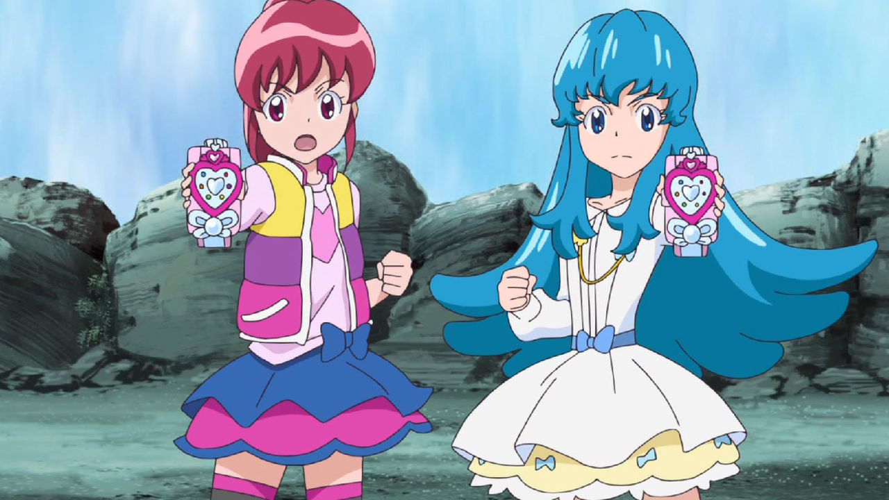 愛乃めぐみのピンクのポニーテール ハピネスチャージプリキュア みっくす じゅーす 愛乃めぐみのピンクのポニーテール ハピネスチャージプリキュア みっくす じゅーす