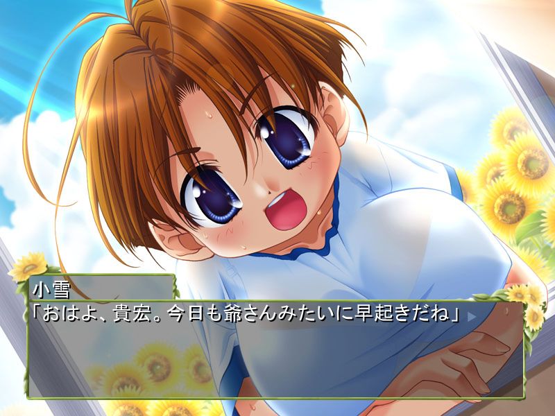 ひまわりのチャペルできみと 体験版レビュー みっくすダウン
