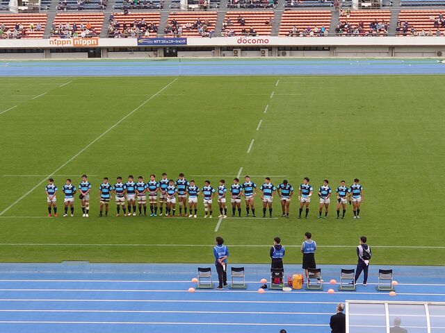 関東大学ラグビー リーグ戦 関東学院大学vs大東文化大学 今日も安全第一で走る 関東大学ラグビー リーグ戦 関東学院大学vs大東文化大学 今日も安全第一で走る