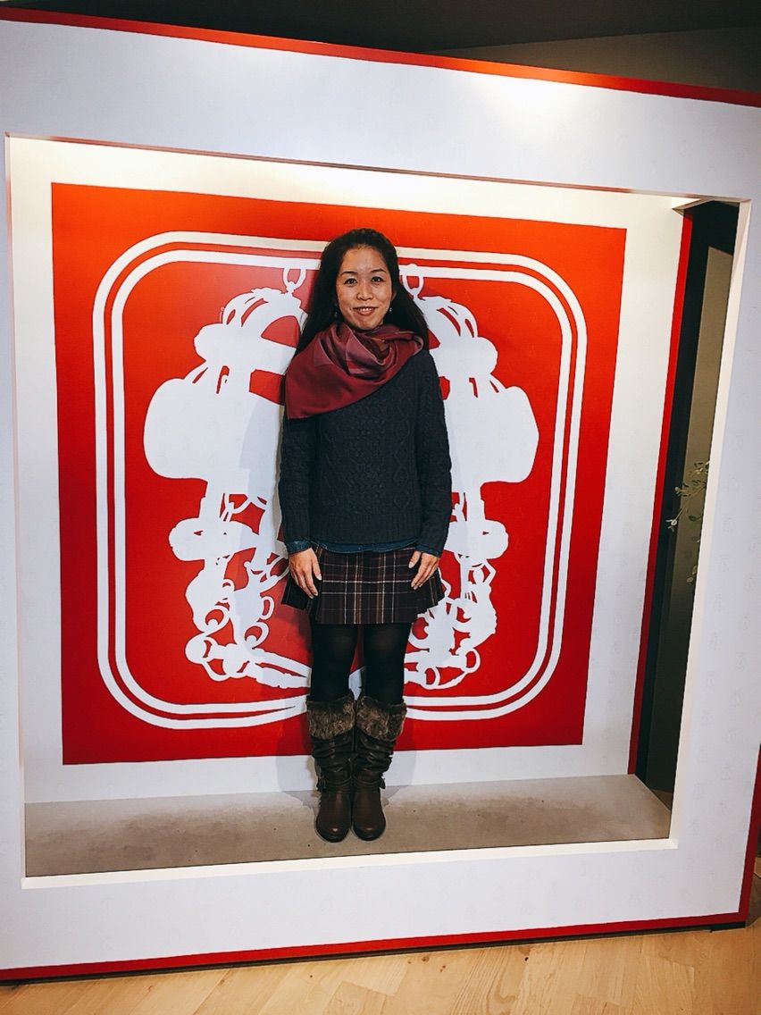 HERMESスカーフの家庭洗濯で色移り : しみ抜き専門店 アイチャク284