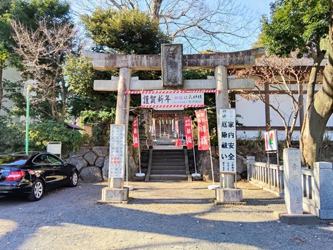 青渭神社＠調布