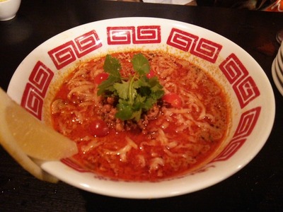 スパイシー担々麺