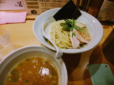 鶏白湯魚介つけSOBA