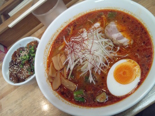辛みそらーめんとミニ豚丼