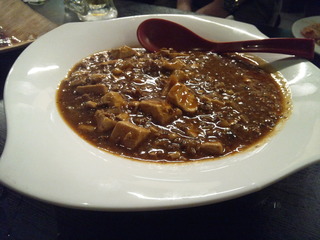 四川風麻婆豆腐