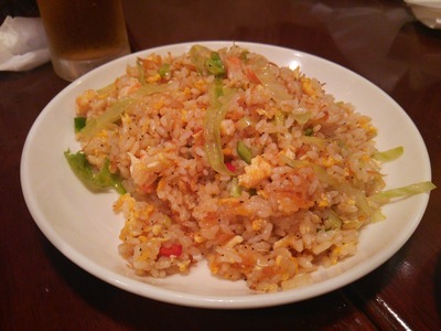 自家製XO醤入りピリ辛チャーハン