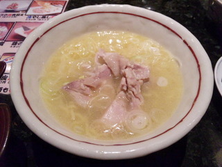 濃極の鶏ラーメン