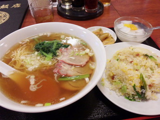 チャーシュー麺・炒飯ランチ